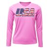 BAW Women Xtreme-Tek Long Sleeve V-Neck Shirt Thumbnail